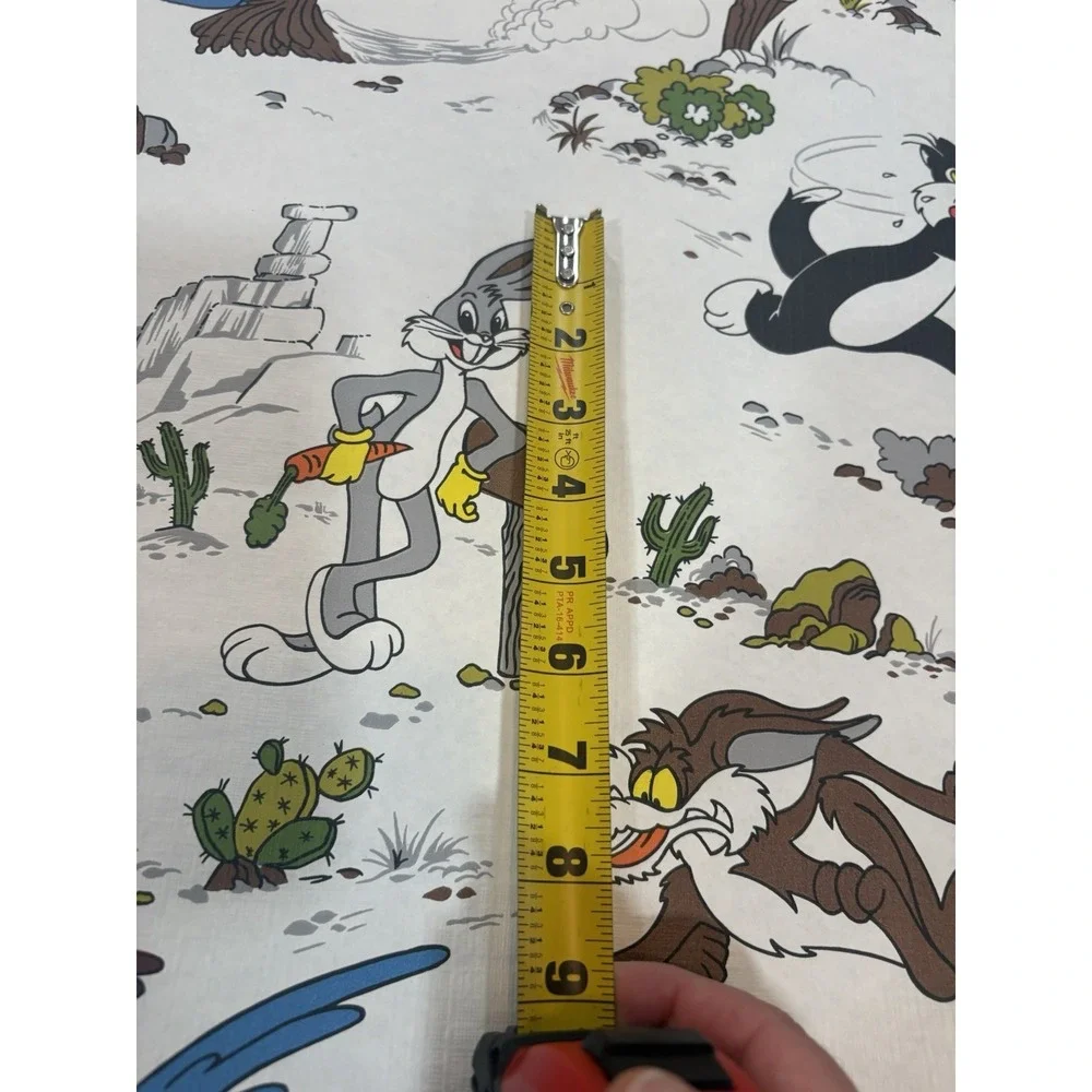 1978 Open Roll VTG Looney Tunes Wall Paper Wile.Coyote Bugs Bunny Yosemite Sam